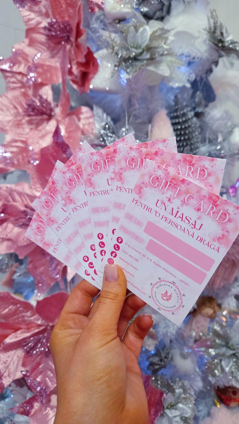 GIFTCARD – UN MASAJ PENTRU O PERSOANA DRAGA