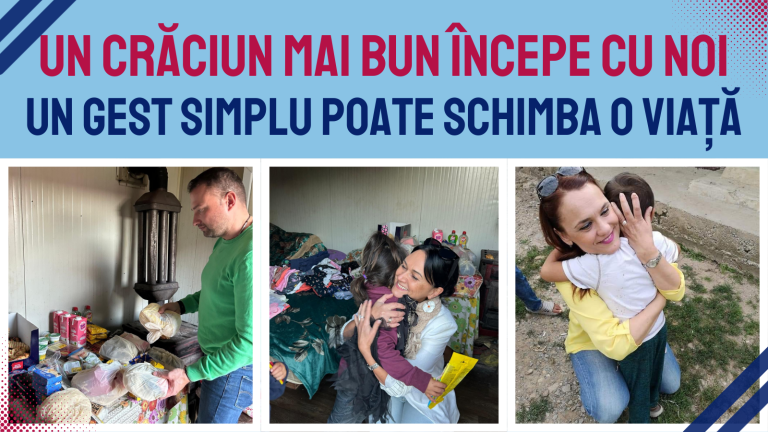 De Crăciun, suntem împreună și ajutăm