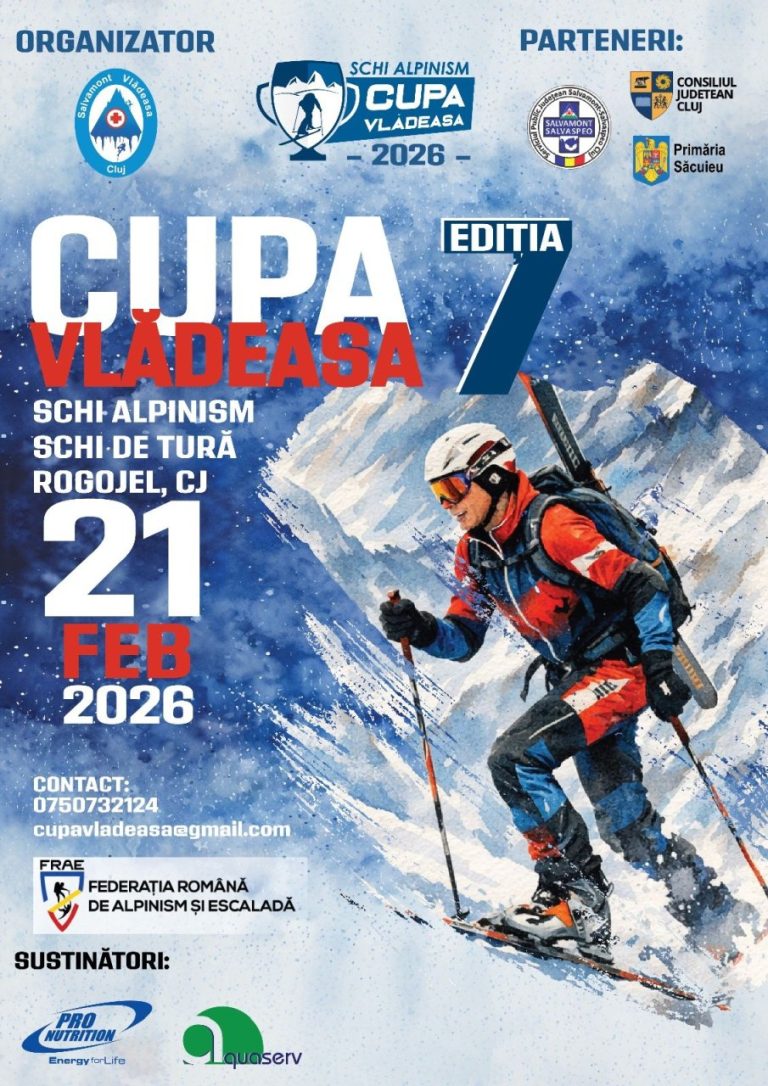 Revin schiurile pe Vlădeasa: Cupa Vlădeasa, ediția a VII-a, programată în februarie 2026
