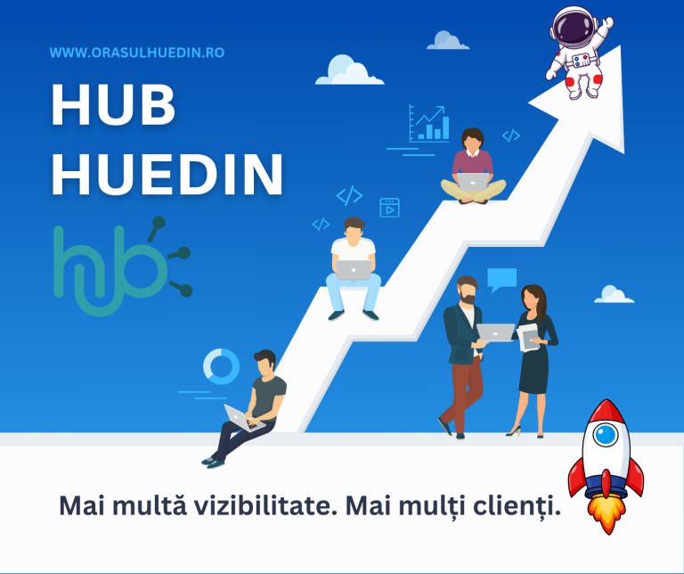 hub orasul huedin promovare reclame